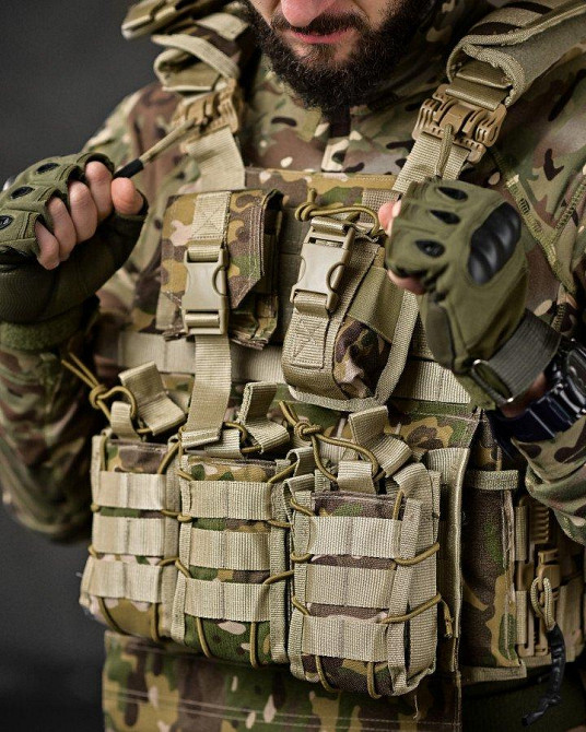 Якісна плитоноска мультикам Single sword STATIX мультикам НП4872 Одеса - фото 10