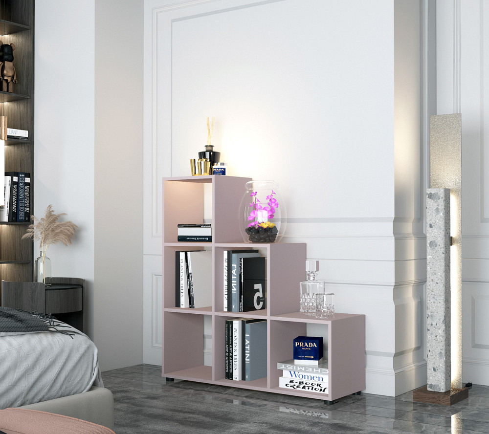 Стеллаж Doros Степь 3х3 Кашемир открытый 102.6х28.8х106.1 DRS-011766 (41516163) Днепр - изображение 2