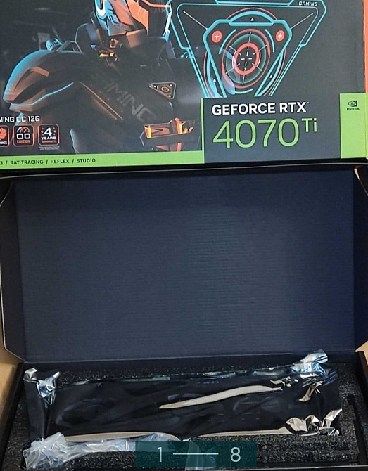 Видеокарта RTX 4070 Ti GIGABATE Gaming OC Киев - изображение 8