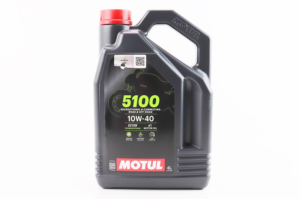 Олива 4T 10W-40 - напівсинтетична мотоциклетна "5100 Technosynthese", 4L Бершадь - фото 1