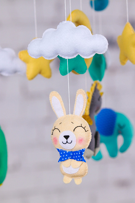 Музичний мобіль WoollyFox «Єдиноріг» з 35 мелодіями Київ - фото 4