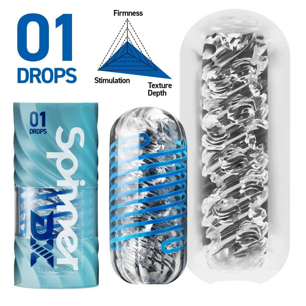 Мастурбатор Tenga Spinner DX 01 Drops Sex Aura Київ - фото 2