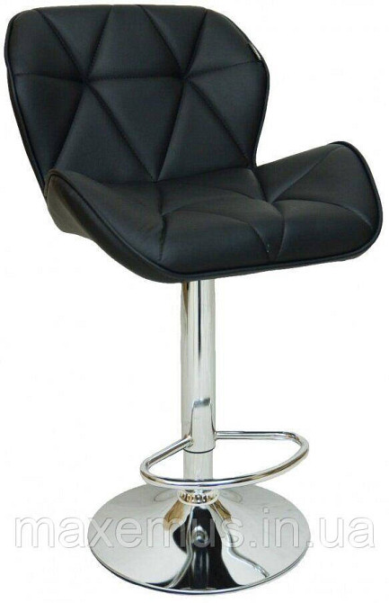 Барний стілець для барної стійки хокер з спинкою на кухню крісло барне високе Hoker еко шкіра B 087  Львів - фото 10