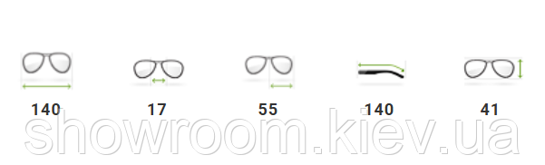 Жіночі брендові сонцезахисні окуляри (30691) silver Київ - фото 2