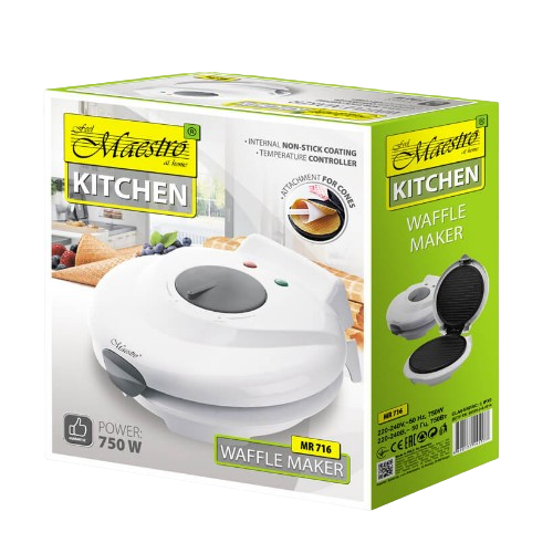 Вафельниця 750W MR-716 Maestro Житомир - изображение 6