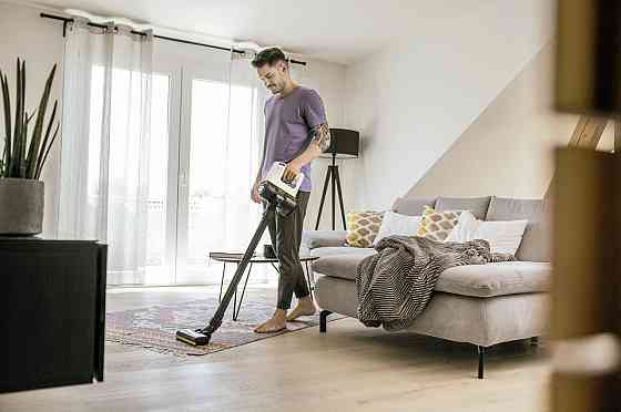 Аккумуляторный пылесос Karcher VC 4 Cordless myHome 21.6 В, 0.65 л, до 30 мин работы Киев