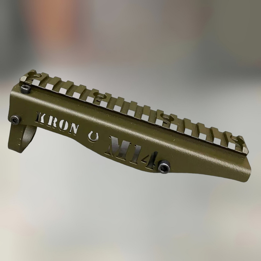 Кронштейн КРОН М-14, планка Пикатинни (Picatinny) для М-14 Garant .308 Win, под оптику, тепловизор Solmir Киев - изображение 1