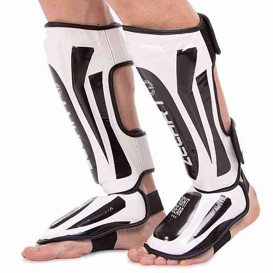 Защита голени и стопы для единоборств Zelart BO-8357 размер M-XL цвета в ассорт. Защита для боевых искусств Киев