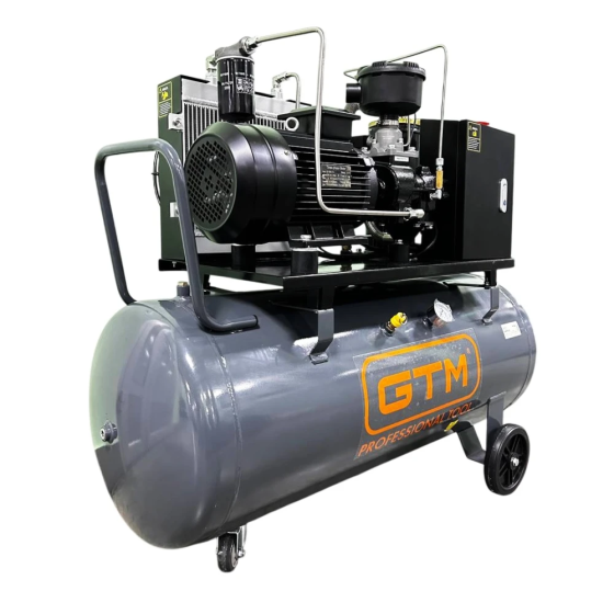Гвинтовий повітряний компресор 200 л GTM DLG7.5V масляний 7.5 кВт (DLG7.5V) Київ