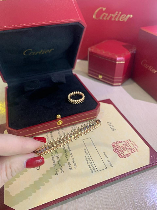 Cartier набір: каблучка і браслет Одеса - фото 5