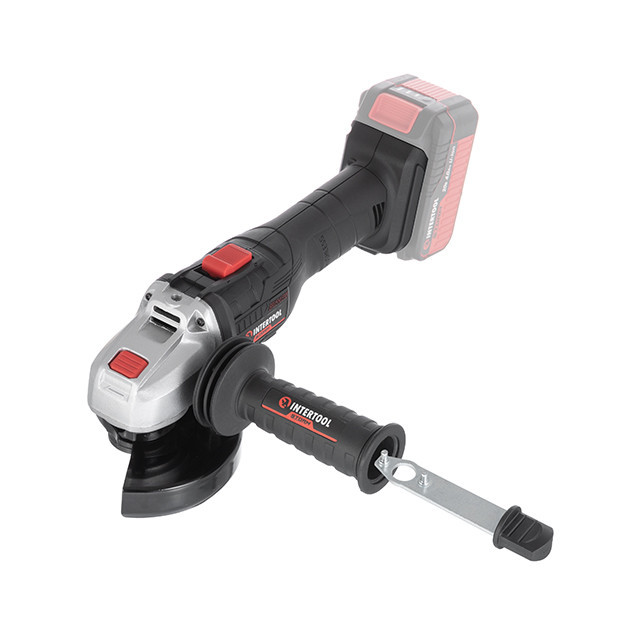 Шліфмашина кутова INTERTOOL WT-9366, 20 В, 125 мм, 10000 об/хв, без ЗП та АКБ - з безщітковим двигуном Львів - фото 6