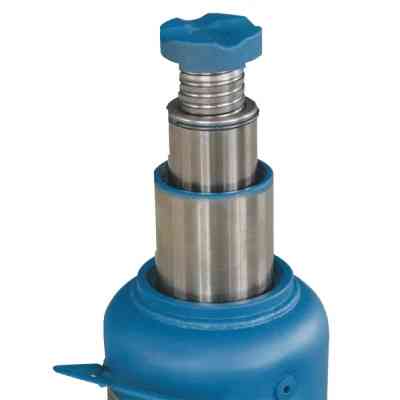 Домкрат GTM гідравлічний пляшковий 10т (210-520мм) двохштоковий (TH810001) Вінниця