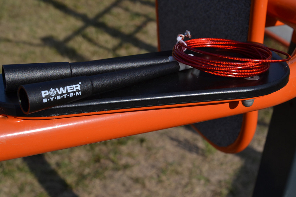 Скакалка швидкісна Power System PS-4033 Crossfit Jump Rope Red (2,8m.) Луцьк - фото 5