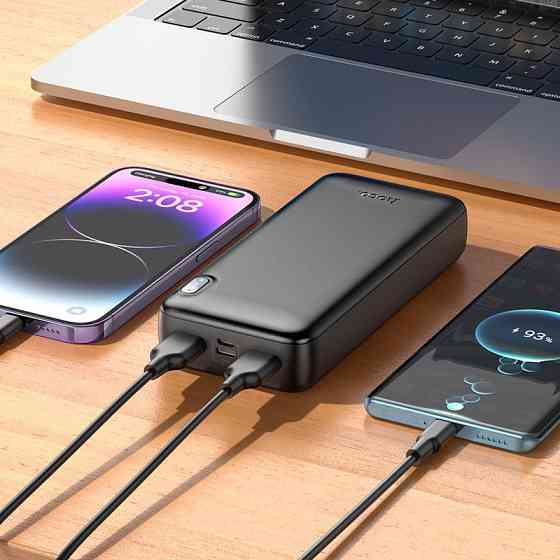 Внешний аккумулятор HOCO J128A Powerful power bank (20000mAh) Black Киев