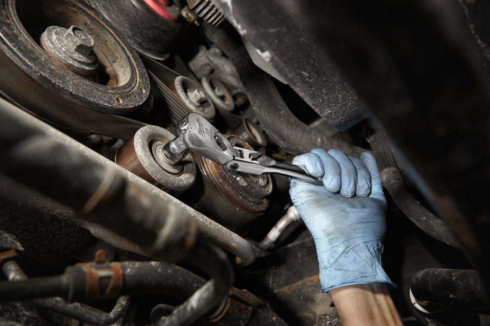 Тріскачка шарнірна 3/8'' 216 мм MILWAUKEE Одесса - изображение 4