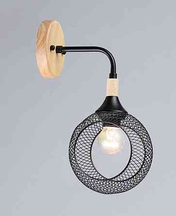 VALESO Бра VALESO B N6620/1W Чорний + Дерево Коломыя