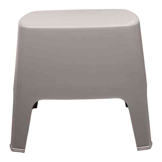 Столик-табурет приставной Prosperplast Milane, серо-бежевый Киев