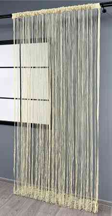 Шторы-нити Rovi Premium с люрексом Кремовый 300х300см 1 шт (61-116) Киев