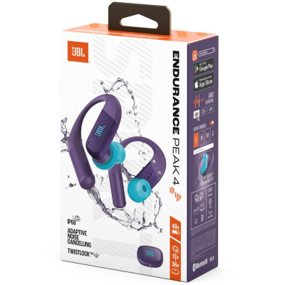 Навушники JBL Endurance Peak 4 Purple (JBLENDUPEAK4PUR) Вінниця - фото 8