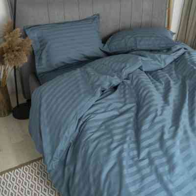 Постільна білизна Tiare 91 Сатин Страйп Кольоровий полуторний (91_Stripe_pl) Вінниця