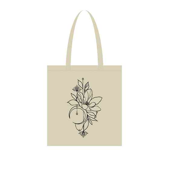 Екосумка для покупок "Лотос" Сумка-шоппер 190CCT-4, 38 x 42 см (190г/м2) Вінниця