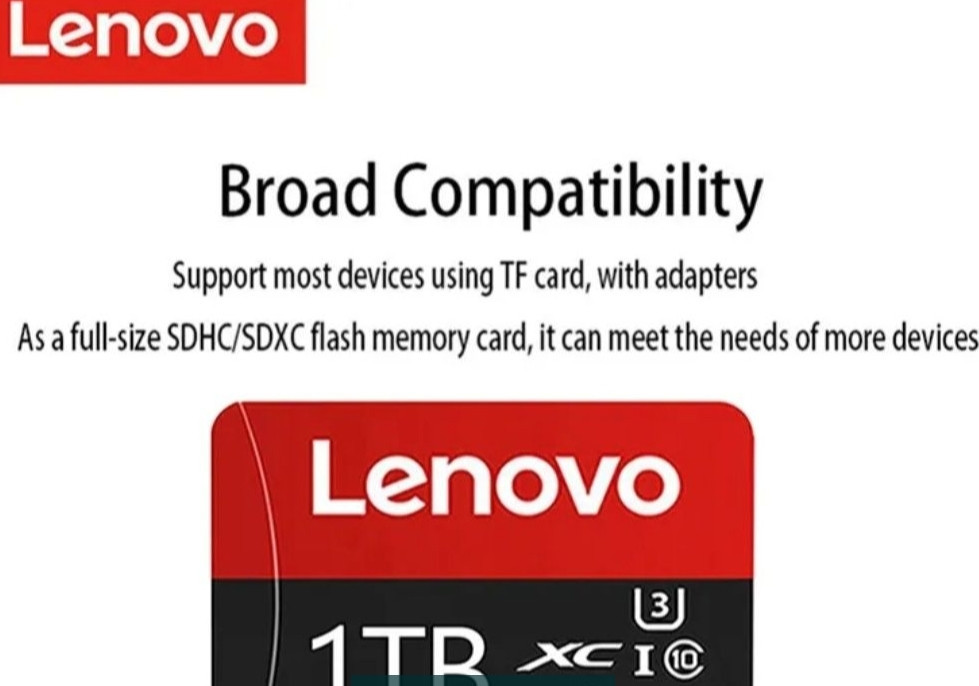 Карта пам'яті Micro SD card Lenovo 1TB. Харків - фото 2