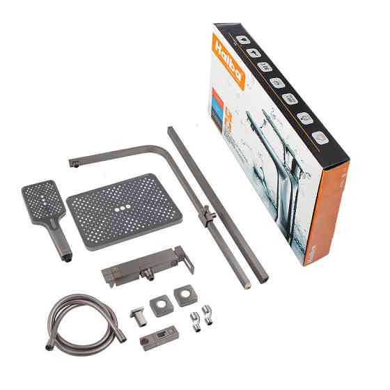 Haiba KANT 009-J GRAPHITE Душова колона зі змішувачем (Колір графіт) (HB9665) ( 15000 ) Харьков