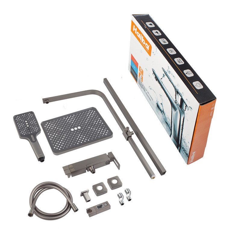 Haiba KANT 009-J GRAPHITE Душова колона зі змішувачем (Колір графіт) (HB9665) ( 15000 ) Харьков - изображение 5
