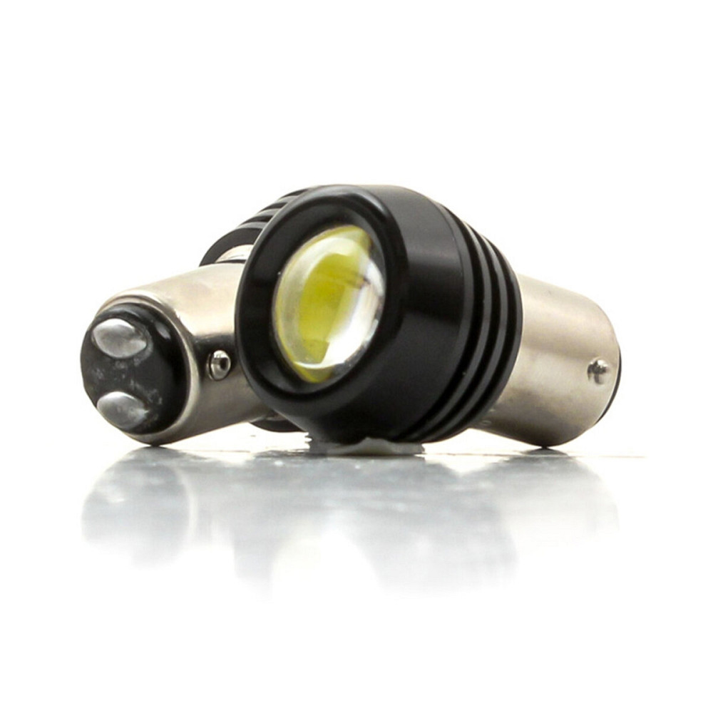 LED автолампа Solar 12V S25 BAY15D 1SMD 1.5W+Lens white Київ - фото 1