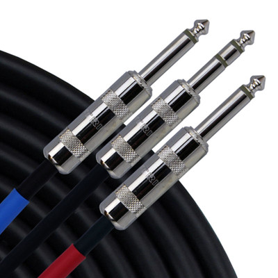 Инсертный кабель RapcoHorizon Y-Cable TRS 1/4"-TS 1/4" (3m) (YS-P-10) Винница - изображение 2