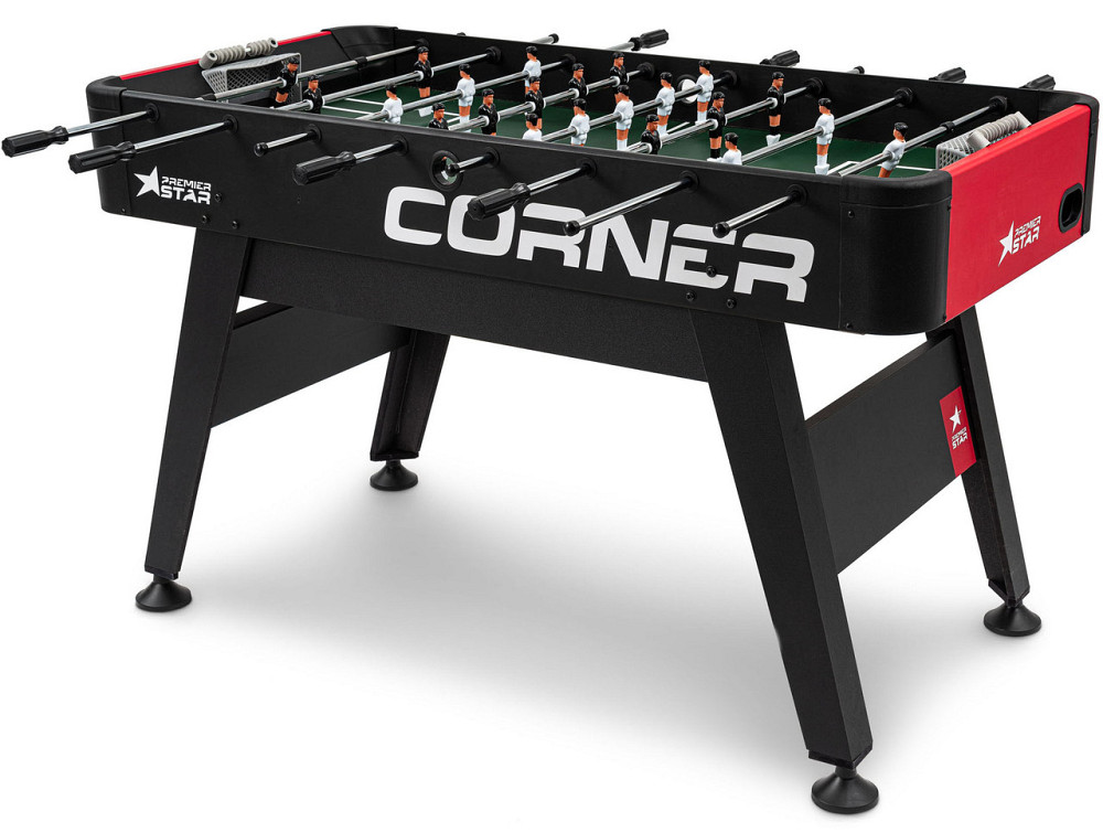 Настільний футбол Hop-Sport Corner чорно-червоний Київ - фото 1