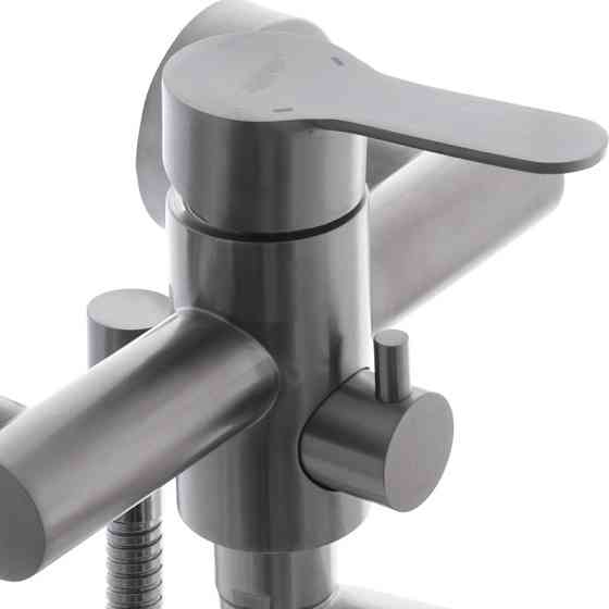 Стильний змішувач для ванни з нержавіючої сталі SUS304 Zerix DAX-006 (Euro) - Надійність і дизайн ZX3150 Харків