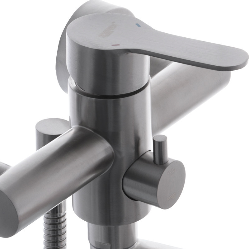 Стильний змішувач для ванни з нержавіючої сталі SUS304 Zerix DAX-006 (Euro) - Надійність і дизайн ZX3150 Харків - фото 3