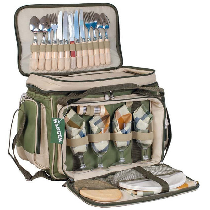 Набір для пікніка Ranger Rhamper НВ 4-533 (RA 9901) пікніковий комплект на 4 персони Київ - фото 1
