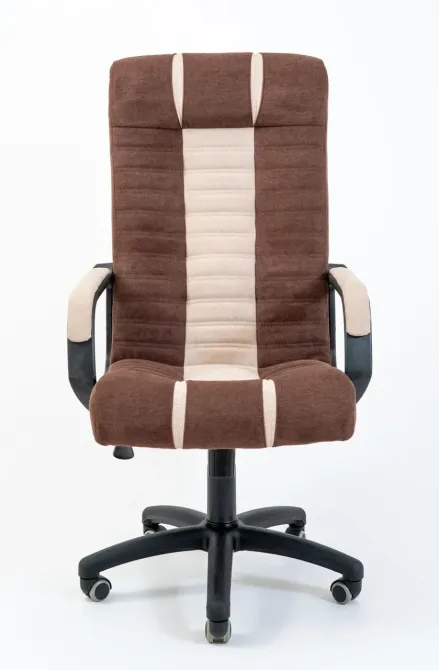 Офісне Крісло Керівника Richman Atlant Misti Пластік М1 Tilt Шоколадно-бежевий Київ - фото 2