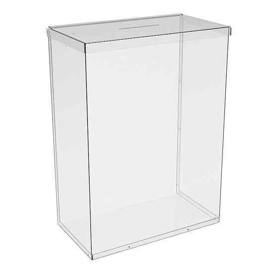 Ящик EKOSTAR без замка для пожертвований и сбора денег 360x200x500. Объем 36 литров Киев