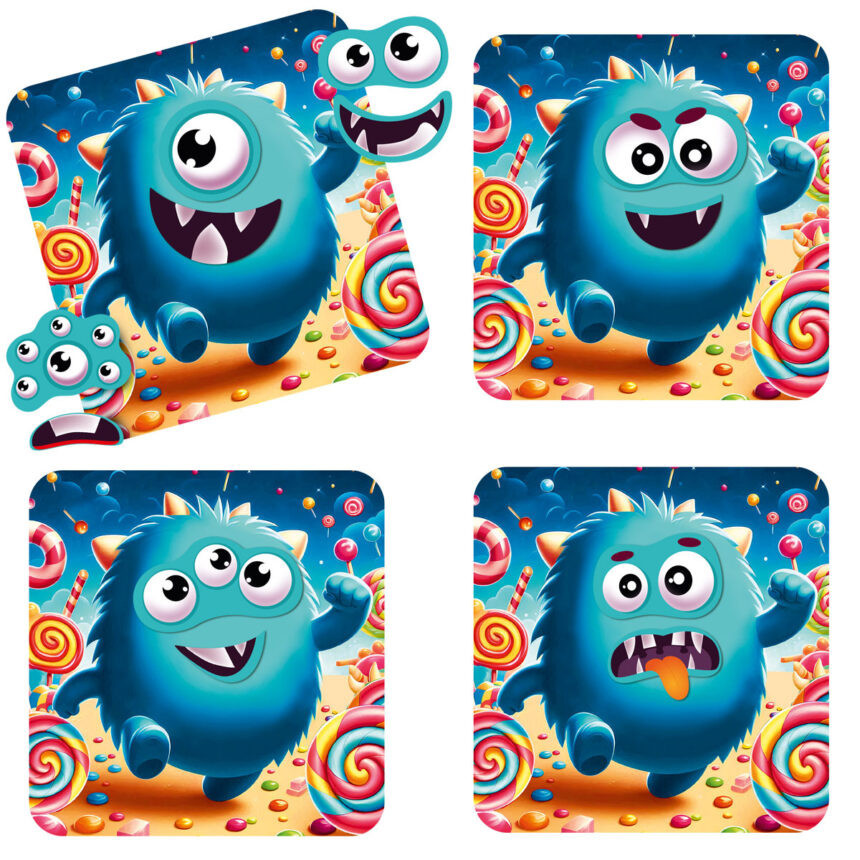 Гра розвиваюча "Емоції Монстріка" VT3220-02, 12 магнітів Вінниця - фото 3