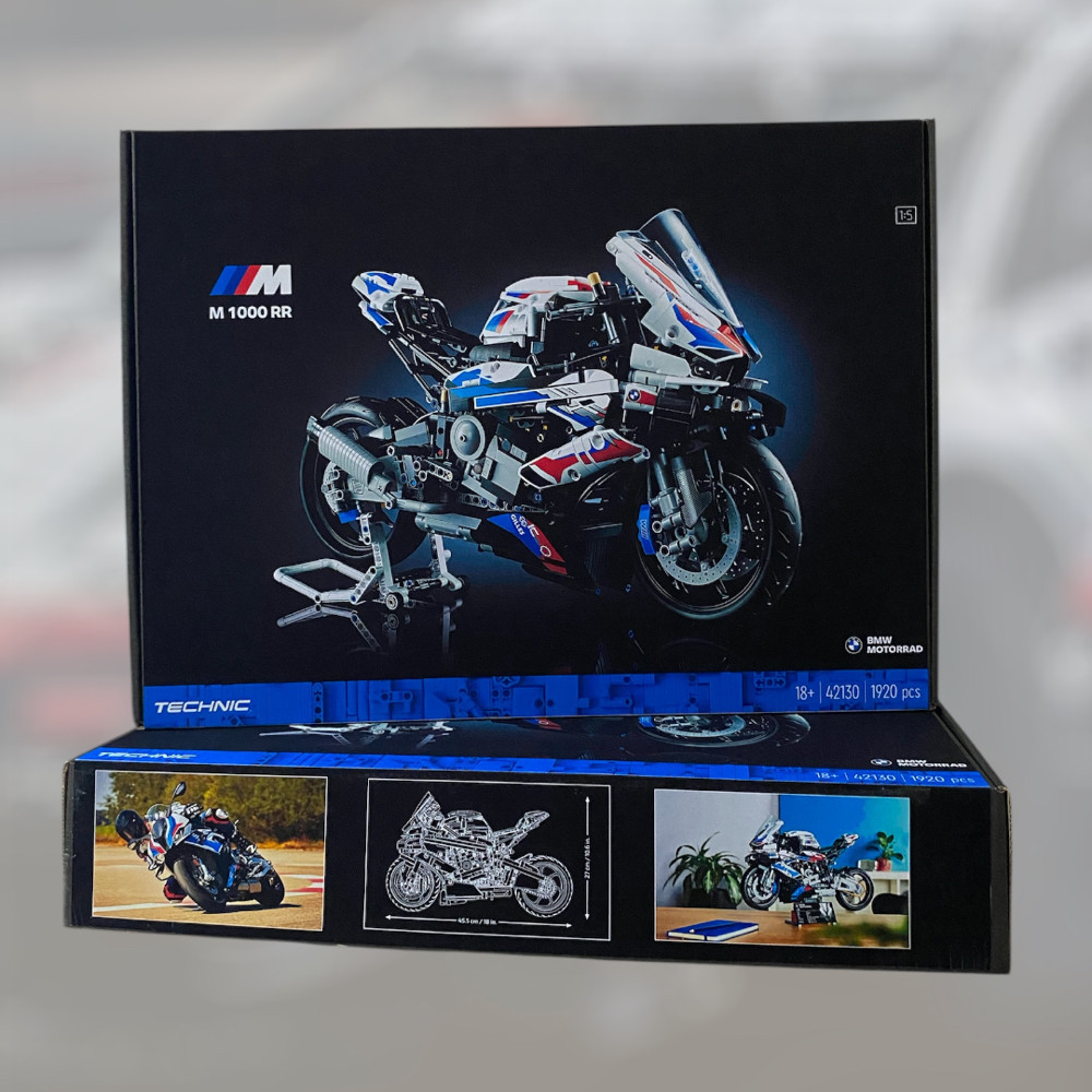 Конструктор мотоцикл Technik BMW M 1000RR (42130), 1920 деталей совместимый с lego лего Киев - изображение 1