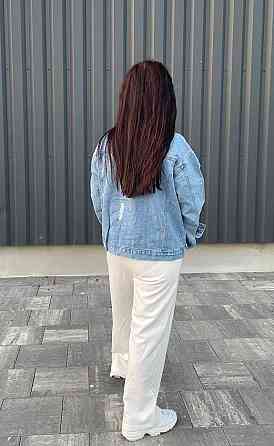 Джинсовая куртка женская оверсайз р 42-46 Харьков