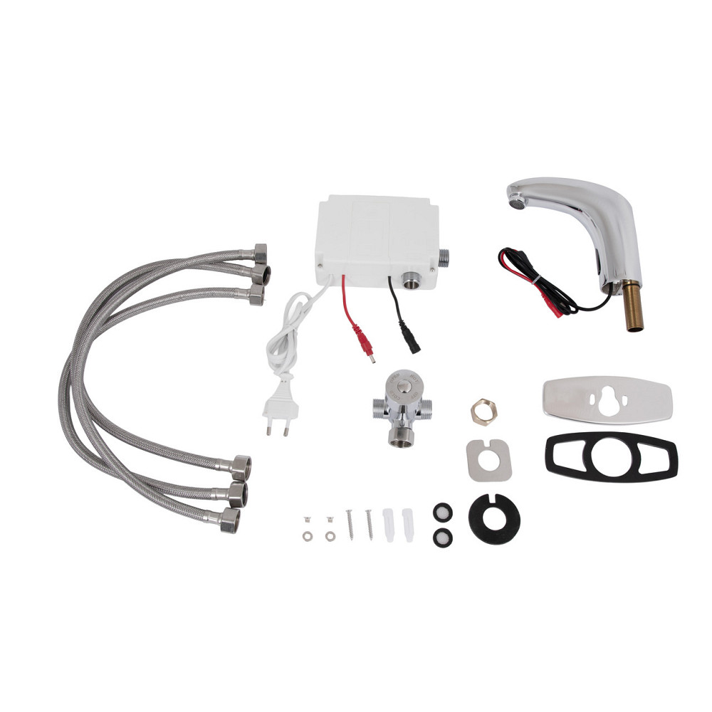 Змішувач для раковини Lidz Tech 078 безконтактний LDTEC078CRM32534 Chrome Київ - фото 14