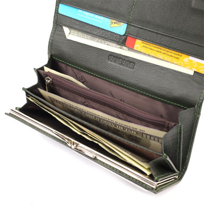 Кошелек ST Leather Зеленый (22744) Винница - изображение 6