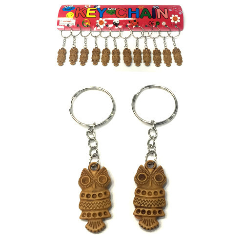 Брелок для ключів Сова 12 шт. Київ - фото 1