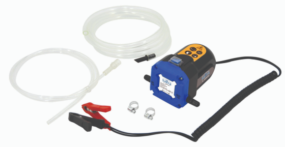 Насос вакуумний 12V для перекачування оливи та ДТ (+ шланги) SATRA S-OTP12V Чернігів