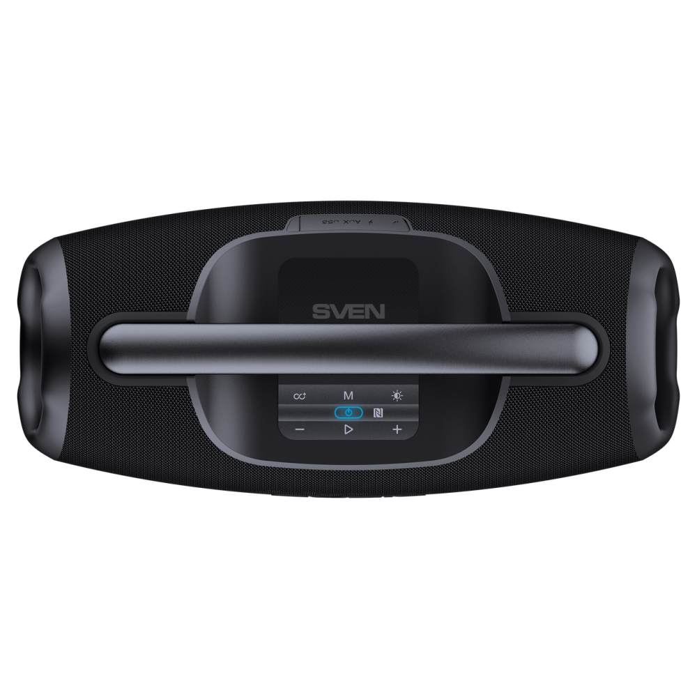 Портативная акустическая система бумбокс Bluetooth с RGB подсветкой SVEN (PS-990) Нововолынск - изображение 3