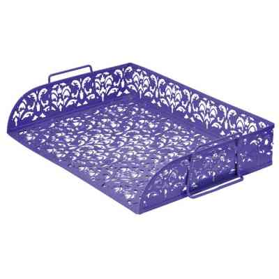 Лоток для паперів Buromax horizontal, Barocco, purple (BM.6253-07) Вінниця