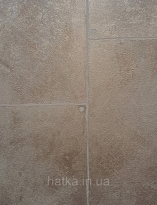 Шпалери вінілові на флізеліні Marburg Loft 0.53х10 золотисті під плитку штукатурку Київ - фото 1