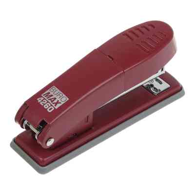 Степлер Buromax металевий MORANDI STYLE , 25 аркушів ,(скоби №24/6; 26/6 ), 136 х 38 х 55 мм,бордовий (BM.4260-13) Вінниця