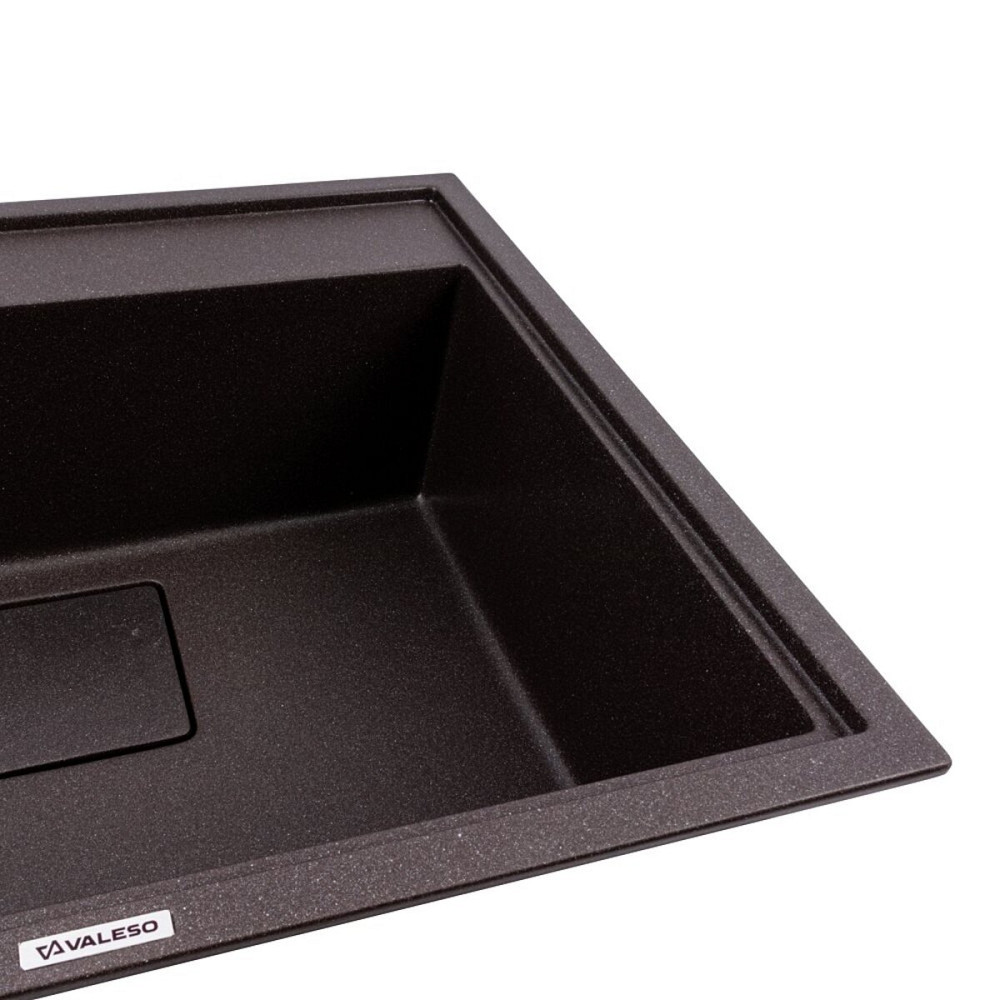 VALESO Гранітна мийка VALESO SHERLIT 6050 матова гренадін Коломия - фото 4