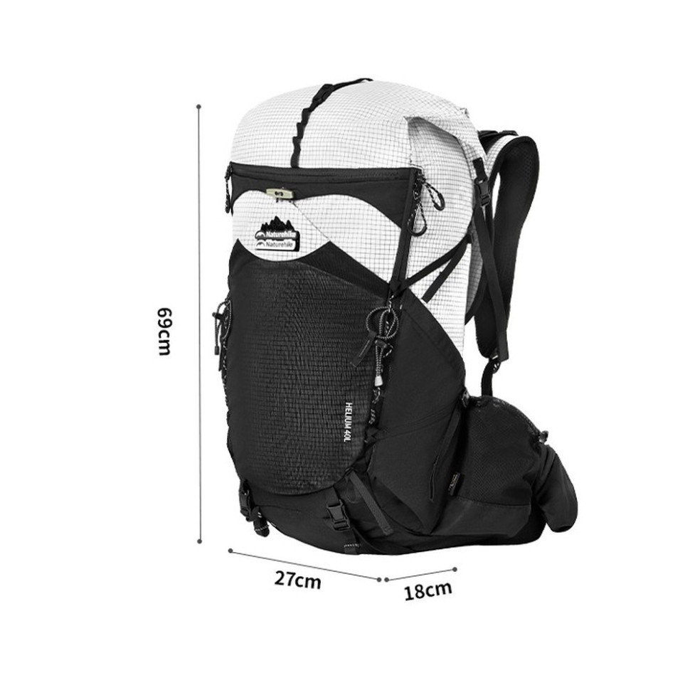 Рюкзак туристичний Naturehike CNK2450XB016, 40 л, білий, L Рівне - фото 2