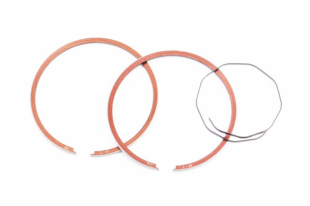 Кільця поршневі Honda DIO50 39мм +0,75 (замки внутрішні) Київ - фото 1